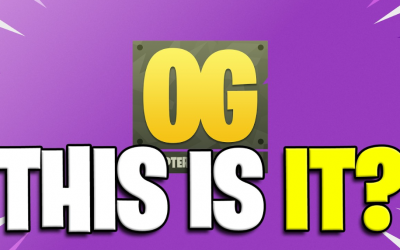 Fortnite OG Сезон 9: точная дата выхода, новая карта и что пропадёт навсегда