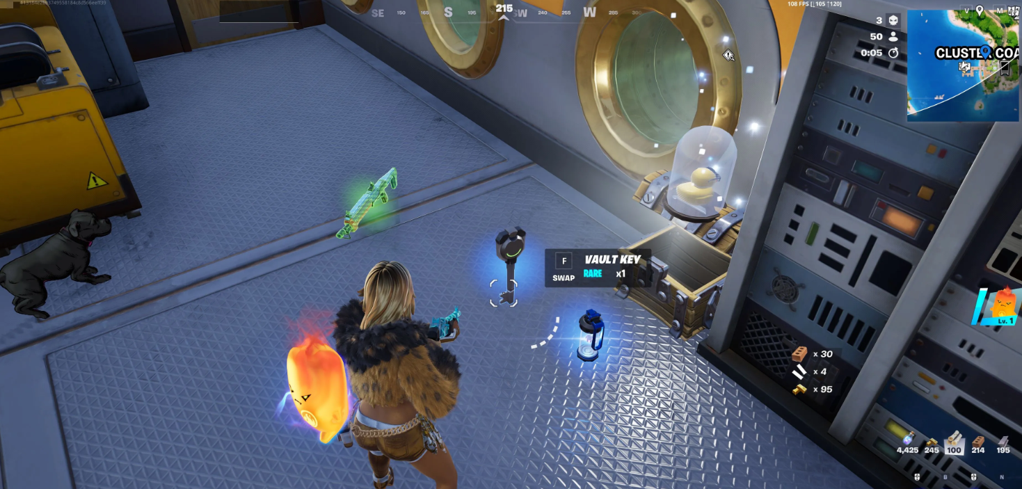 Где найти все хранилища и ключи в Fortnite Runners — полный гайд по 8 локациям — изображение 4