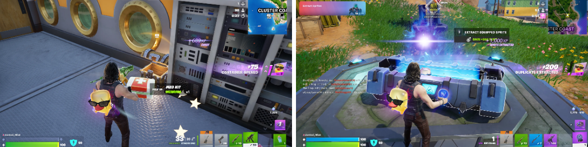 Fortnite: полный гайд по прокачке спрайтов до 5 уровня за один матч — изображение 2