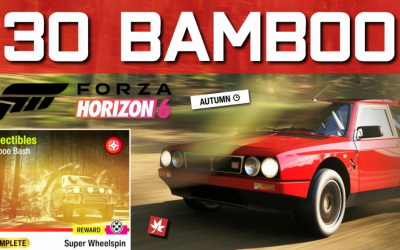 Точное место бамбука в Forza Horizon 6 для испытания Bamboo Bash — проходим за минуту