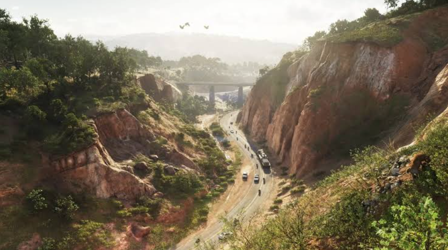 Город в открытом мире GTA 6