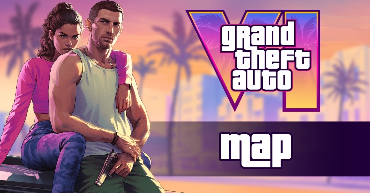 Интерактивная карта GTA 6: фанаты собирают мир Леониды по кадрам ещё до выхода игры — изображение 1