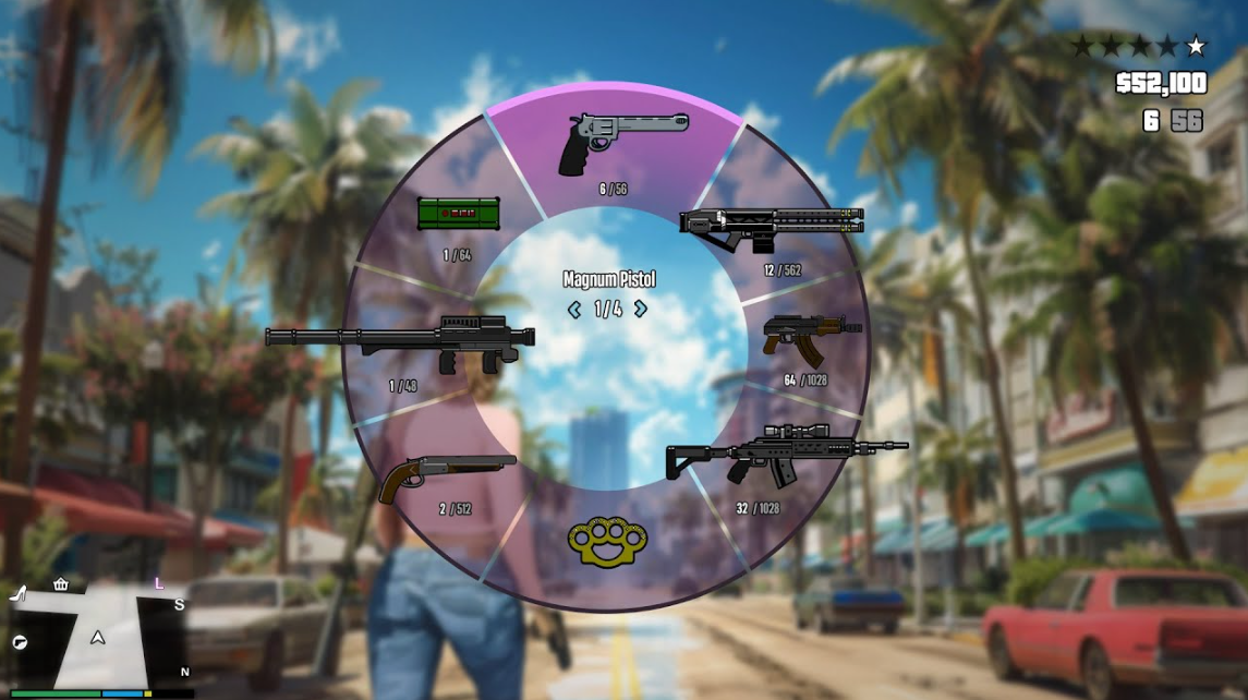 GTA 6 — полный список оружия из трейлеров, эксклюзивные стволы и новые боевые механики — изображение 3