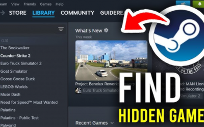 Steam — как найти, увидеть и убрать из скрытых игры на ПК и Steam Deck