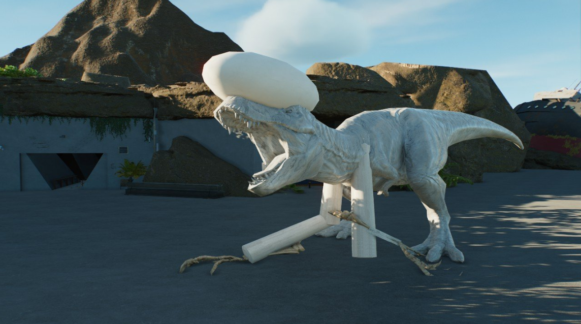 Модель динозавра Distortus Rex