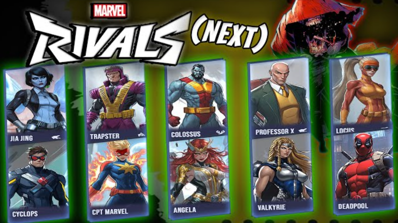 Утечка информации о персонажах Marvel Rivals
