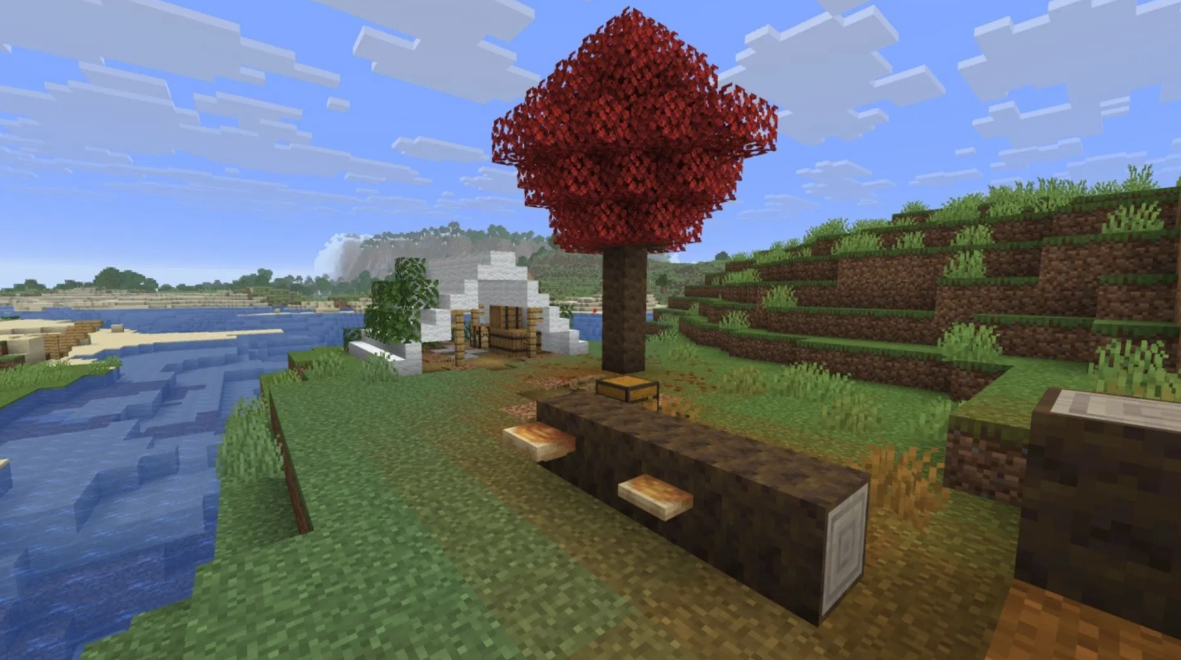 Пятнистый лес в Minecraft 2026: тополя, лагеря, шерстяные ступеньки и Chaos Cubed — изображение 1