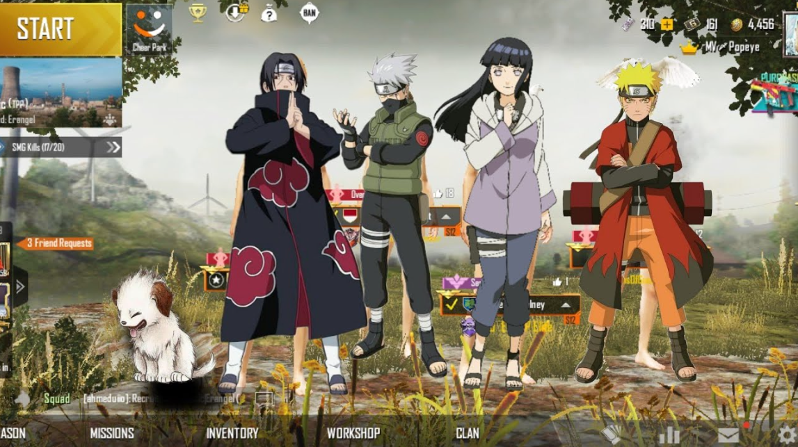 PUBG Mobile 4.5: всё о дате выхода, скинах и кроссовере с Naruto — изображение 3