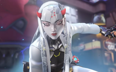 Overwatch 2: геймплей нового героя Шион — дамагер с мотоциклом и пистолетами