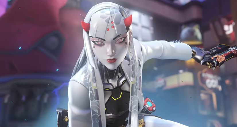 Overwatch 2: геймплей нового героя Шион — дамагер с мотоциклом и пистолетами — изображение 1