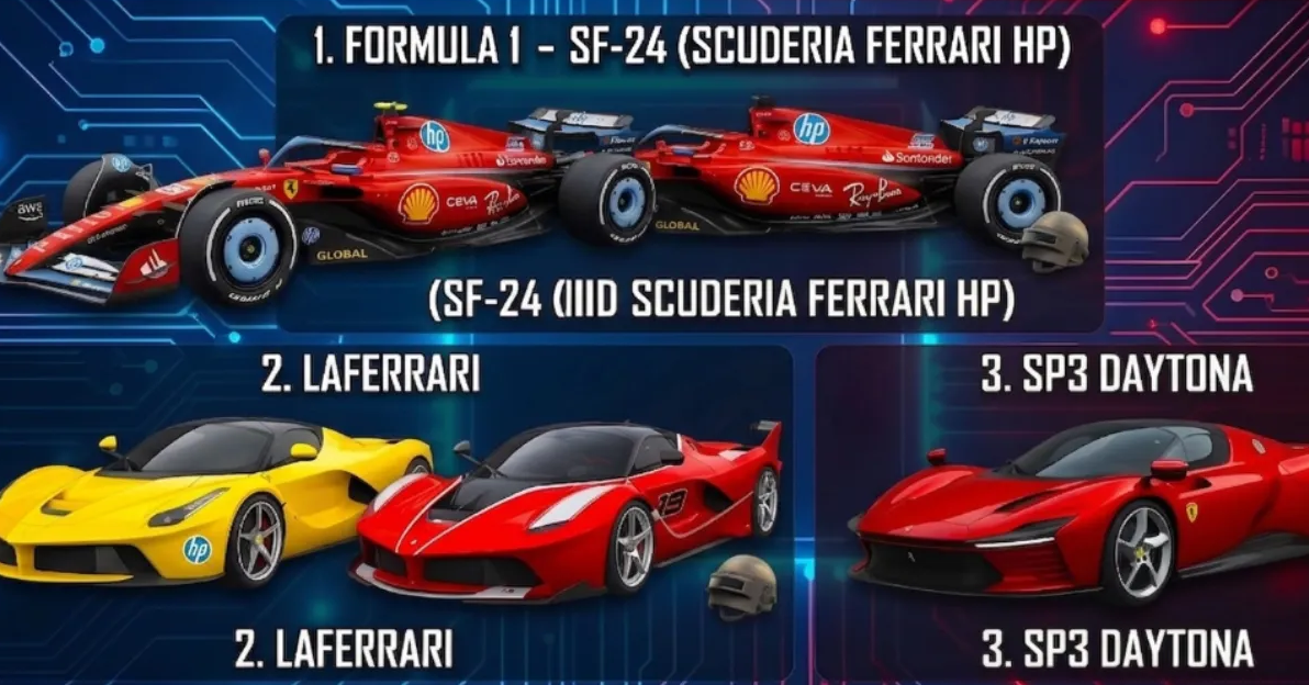 Автомобили, созданные в сотрудничестве с Ferrari