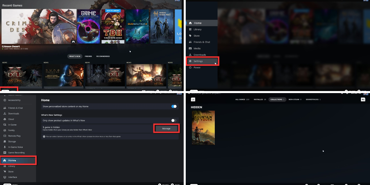 Steam — как найти, увидеть и убрать из скрытых игры на ПК и Steam Deck — изображение 5