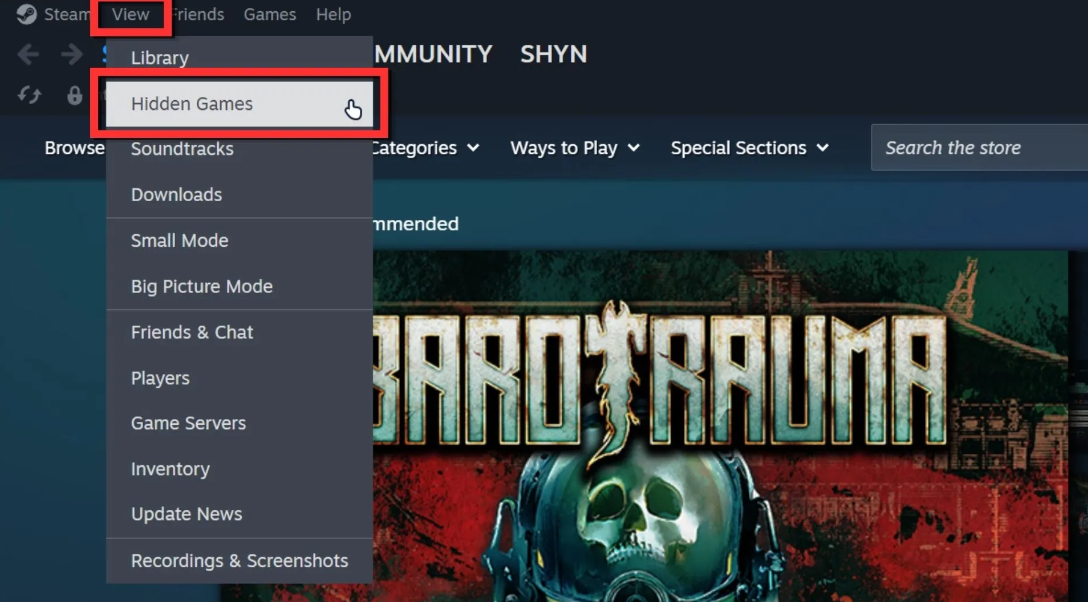 Steam — как найти, увидеть и убрать из скрытых игры на ПК и Steam Deck — изображение 2