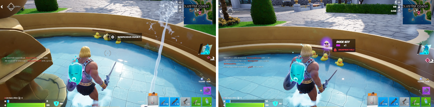 Подозрительный утиный ключ в Fortnite: где найти утку и как открыть секретное хранилище — изображение 3