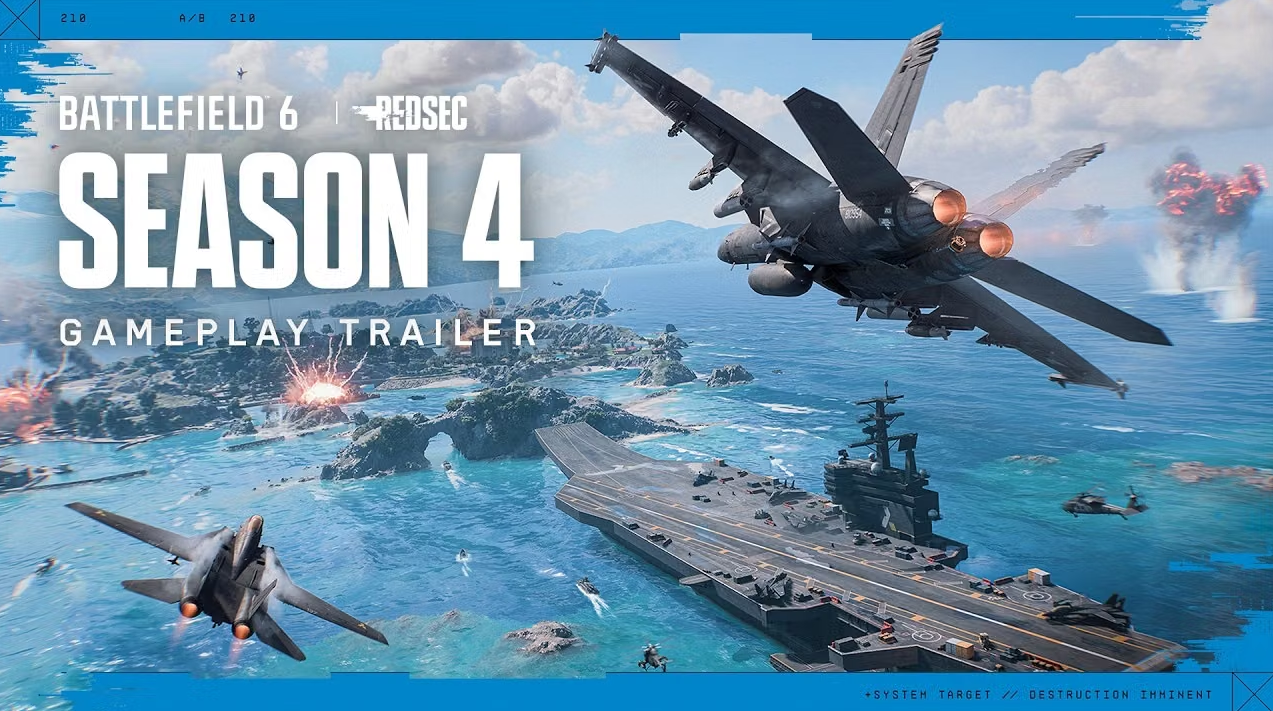 Battlefield 6: дорожная карта 4 сезона — Tsuru Reef, Wake Island и новое оружие — изображение 1