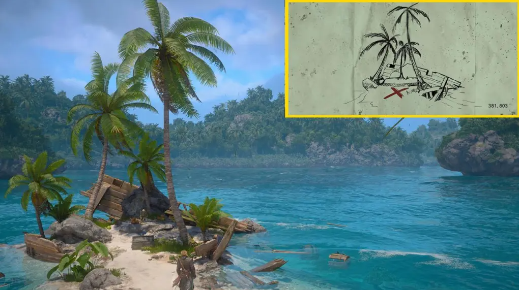 Карты сокровищ в Assassin’s Creed Black Flag Resynced — полный список с координатами — изображение 1