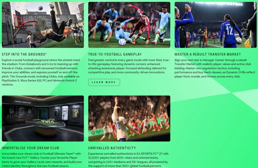 EA Sports FC 27: полный обзор открытого мира The Grounds, менторов и изданий — изображение 2