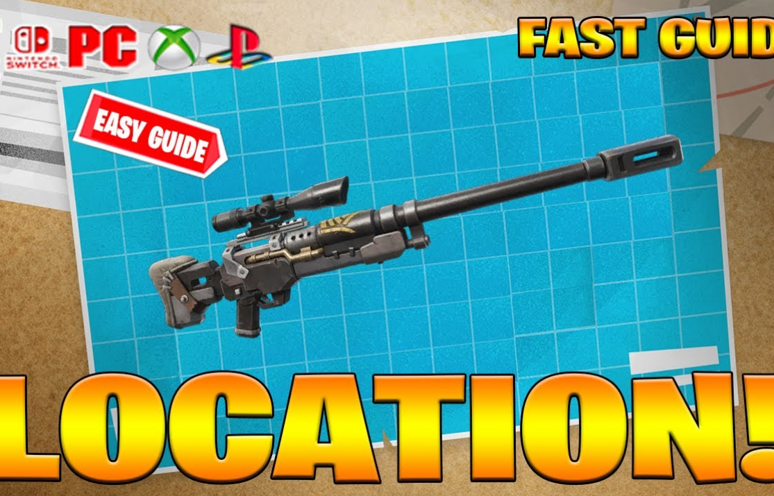Где найти мифическую снайперскую винтовку Мощный удар в Fortnite — полный гайд