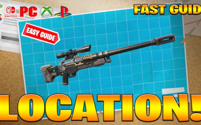 Где найти мифическую снайперскую винтовку Мощный удар в Fortnite — полный гайд