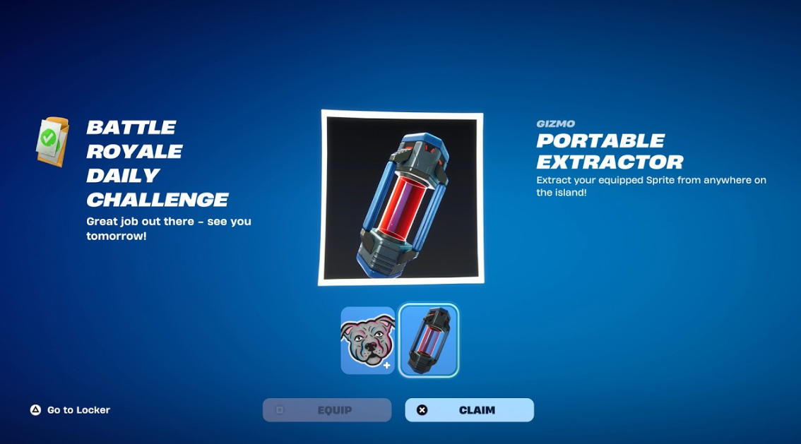 Портативный экстрактор (предмет из Fortnite)