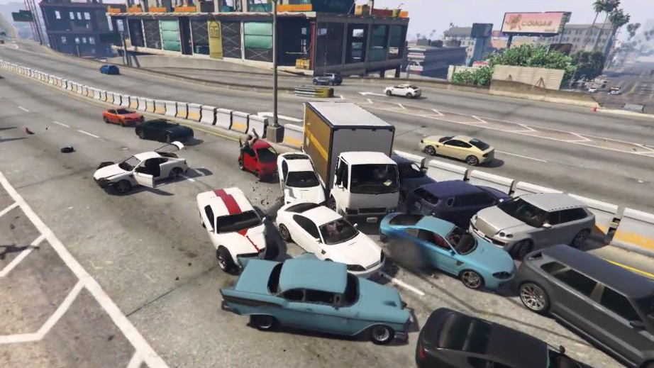 Искусственный интеллект трафика в GTA V