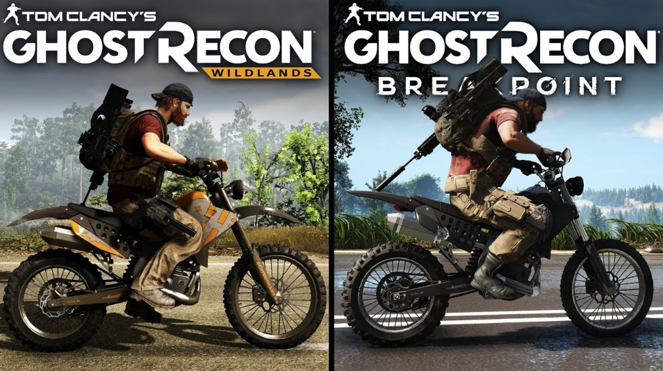 Сравнение Ghost Recon Wildlands Breakpoint