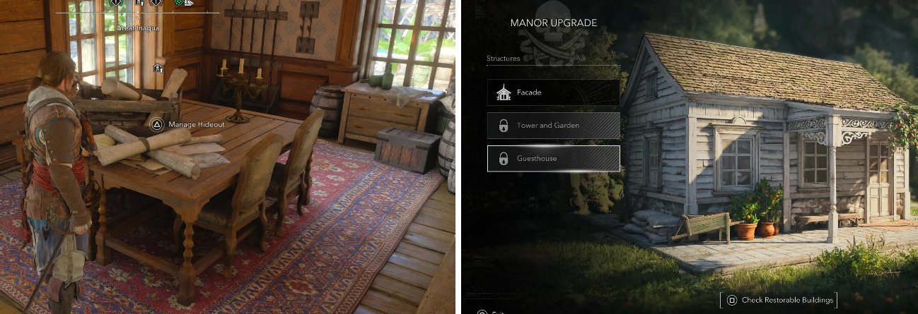 Улучшение поместья-убежища в AC Black Flag Resynced: полный гайд по зданиям и топ-5 улучшений корабля — изображение 2