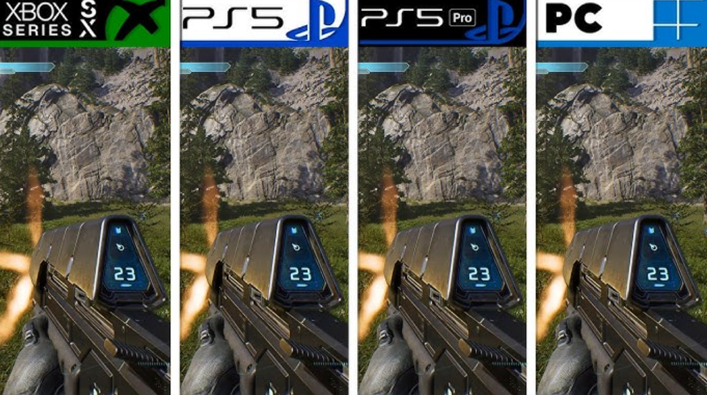 Сравнение PS5 Pro, Xbox Series X и ПК в ремейке Halo. PSSR2 против DLSS, Game Pass, кооператив и неожиданный вывод о настройках. Узнай, где играть — читай итоговую таблицу. — изображение 1