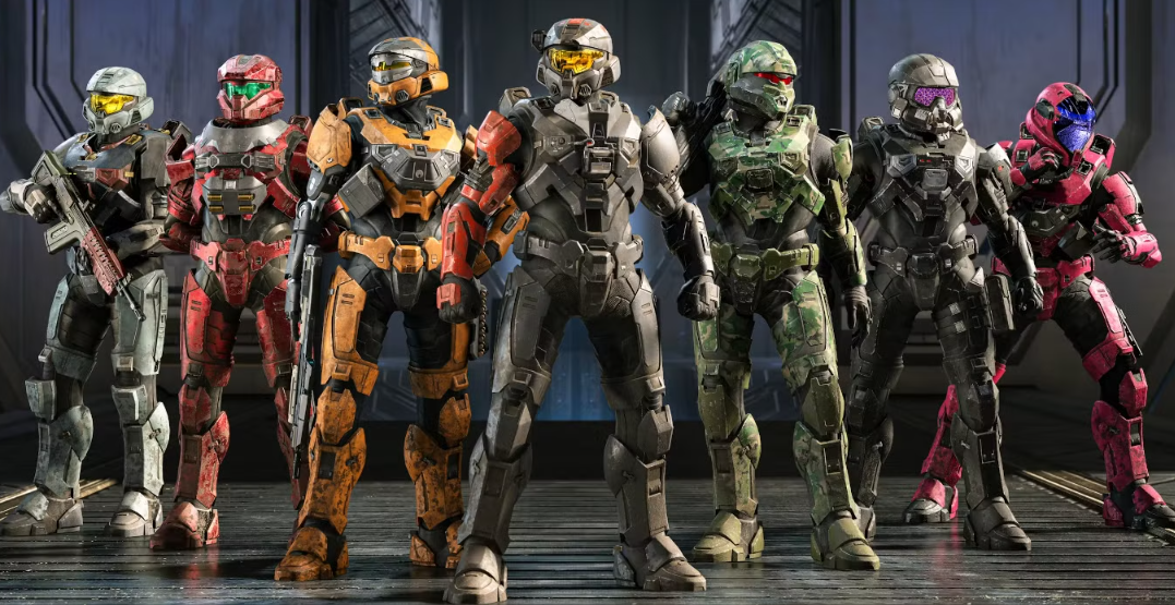 Настройка брони спартанца в Halo