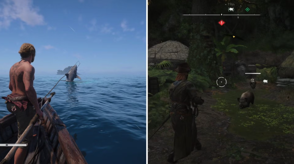 Assassin’s Creed Black Flag Resynced: где найти всех животных для крафта и улучшения — изображение 1