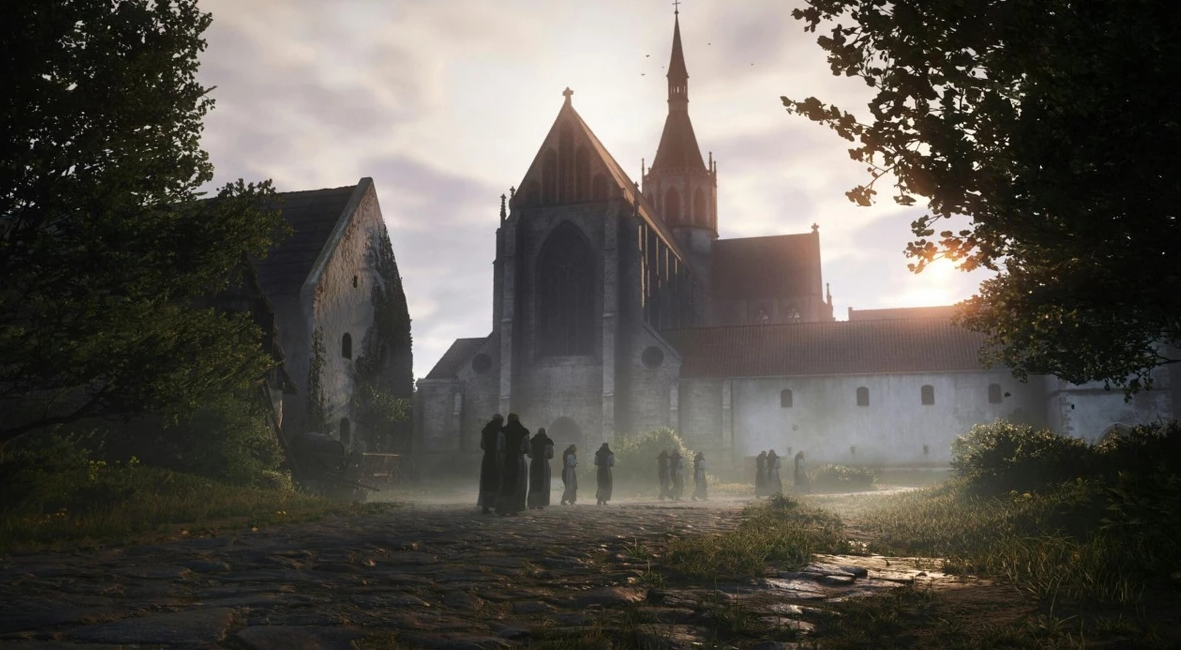 Kingdom Come: Salvation — средневековый собор в готическом стиле, атмосфера феодальной Богемии из вселенной Kingdom Come