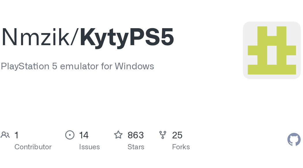 Интерфейс эмулятора KytyPS5