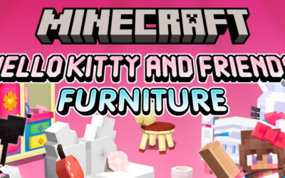 Дополнение Minecraft с мебелью Hello Kitty: все достижения и механика сбора