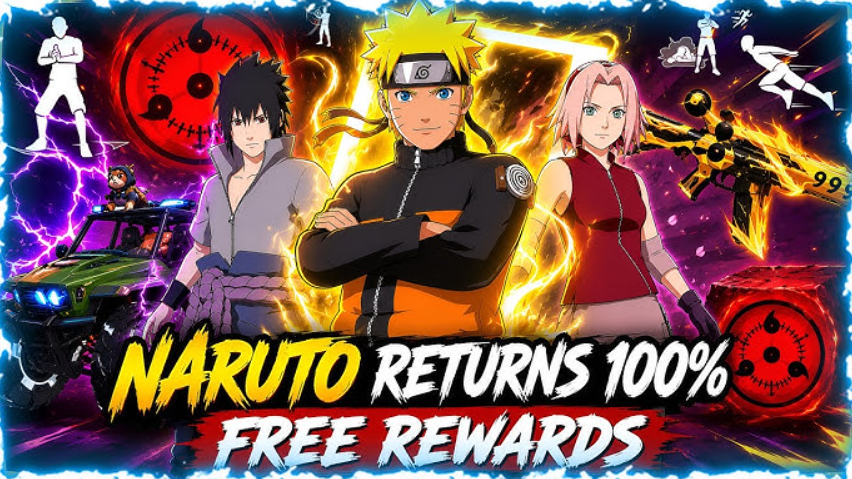 PUBG Mobile x Naruto Shippuden: полный гайд по обновлению — коды, рулетки, Ferrari и бесплатные награды — изображение 1