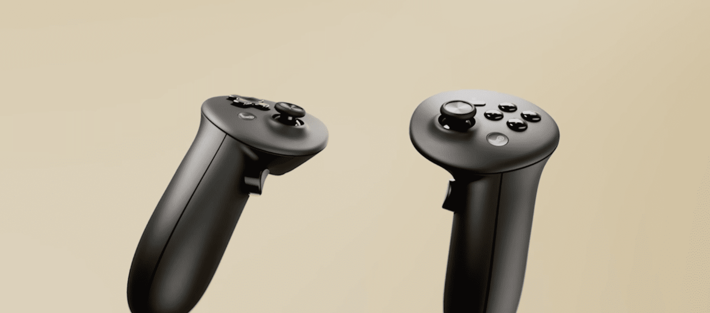 Новые VR-контроллеры Valve Steam Frame крупным планом