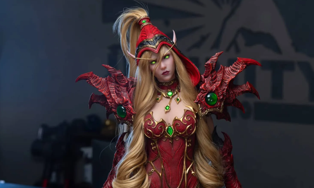 HEX Collectibles открыла предзаказ на статую Валиры Сангвинар из Hearthstone — изображение 1