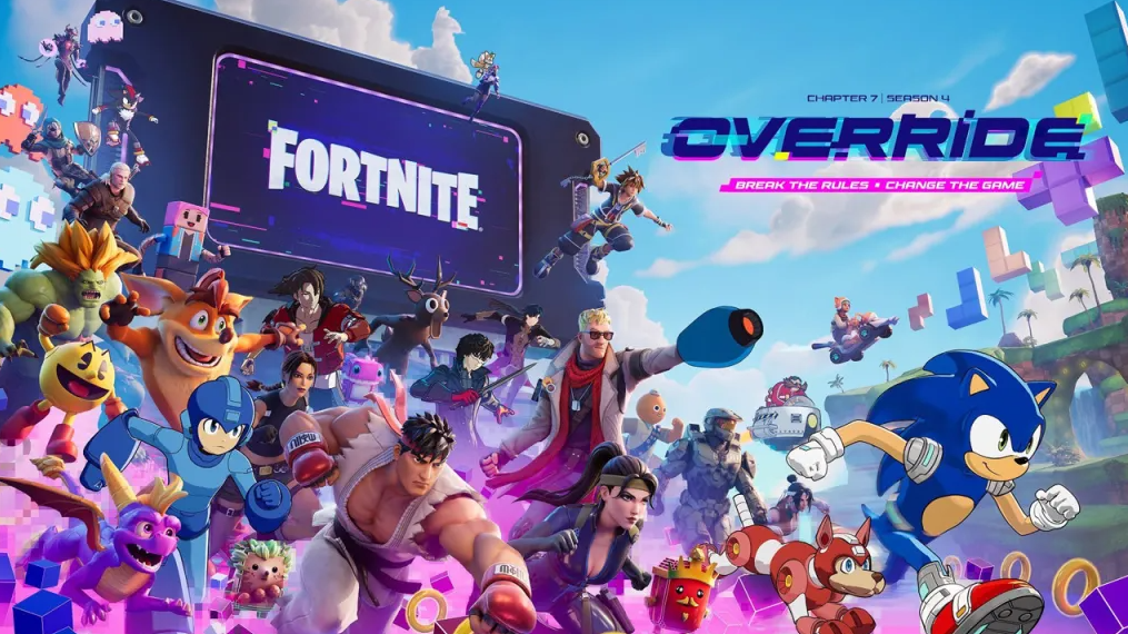 Fortnite Chapter 7 Season 4 Override: полный гайд по коллаборациям и механикам 2026 — изображение 1
