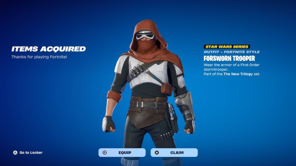 Скин Forsworn Trooper Fortnite