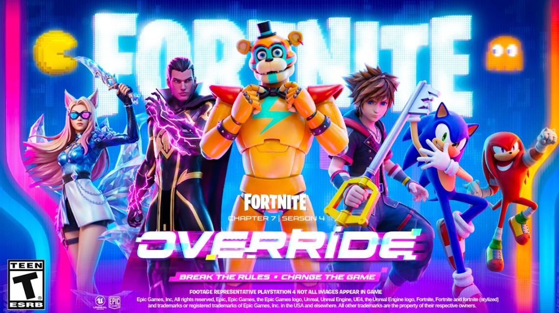 Fortnite Override Season: дата выхода, кроссоверы, время релиза по регионам и цена Battle Pass — изображение 1