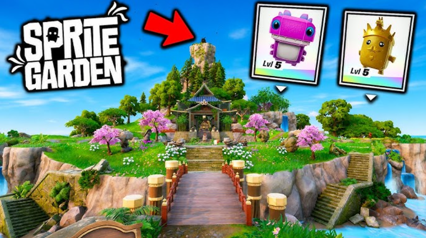 Fortnite Sprite Garden — полный гайд по Саду Спрайтов, сохранение коллекции и новые спрайты Season 4 Override — изображение 1