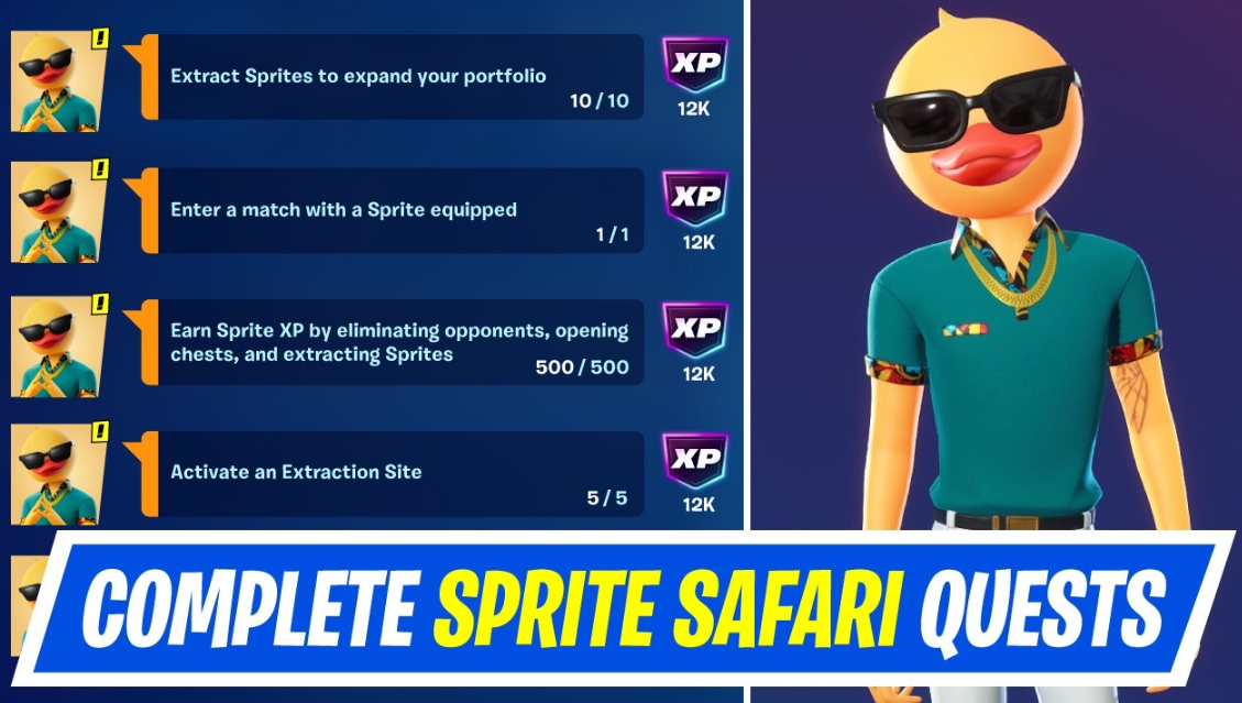 Fortnite Sprite Garden — полный гайд по Саду Спрайтов, сохранение коллекции и новые спрайты Season 4 Override — изображение 3