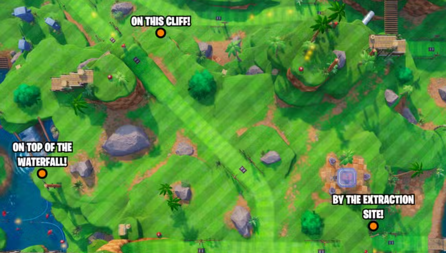 Wrixel в Fortnite Chapter 7 Season 4 — полный гайд по получению всех 15 стилей и координатам деталей на карте — изображение 3