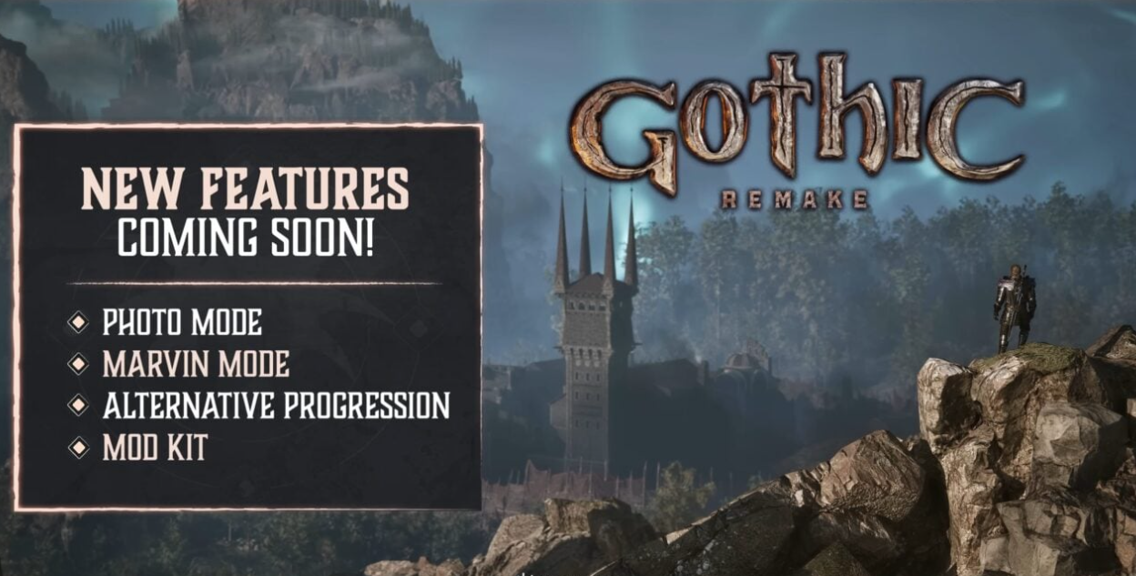 Alkimia Interactive возвращает культовый Marvin Mode в Gothic Remake. Фоторежим, альтернативная прокачка и мод-кит уже в разработке. Узнай все детали обновления. — изображение 1