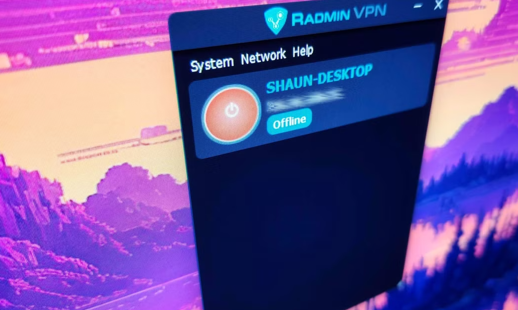 Виртуальная сеть через Radmin VPN