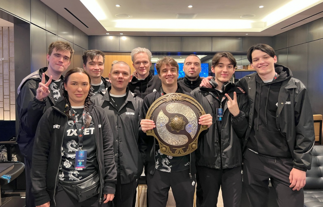Team Spirit первой в истории трижды выиграла The International
