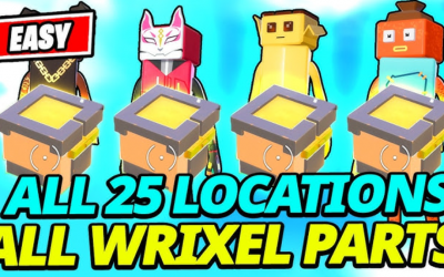 Wrixel в Fortnite Chapter 7 Season 4 — полный гайд по получению всех 15 стилей и координатам деталей на карте